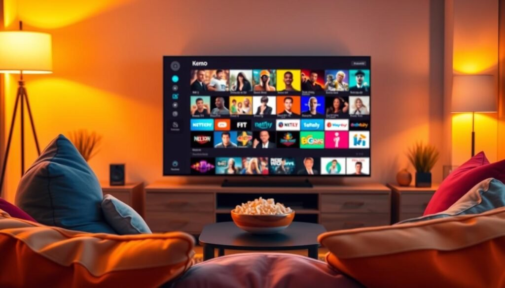 Kemo IPTV channel selection