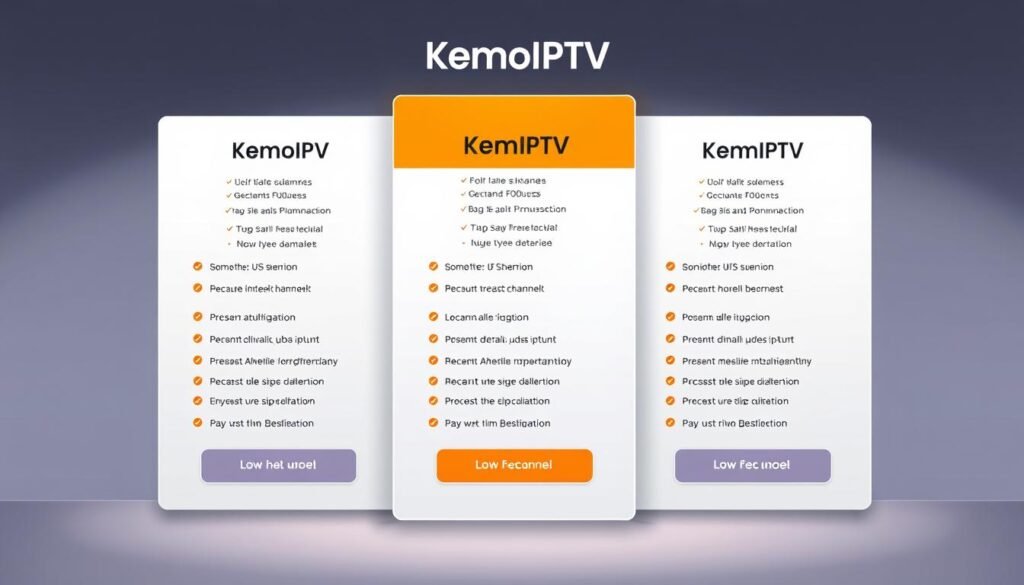 KemoIPTV Pricing Plans