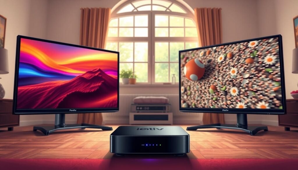 IPTV streaming quality comparison